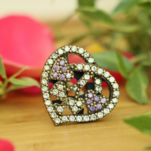 Sterling Silver Amethyst Stones and Topaz Stones - Picture 2 of 5